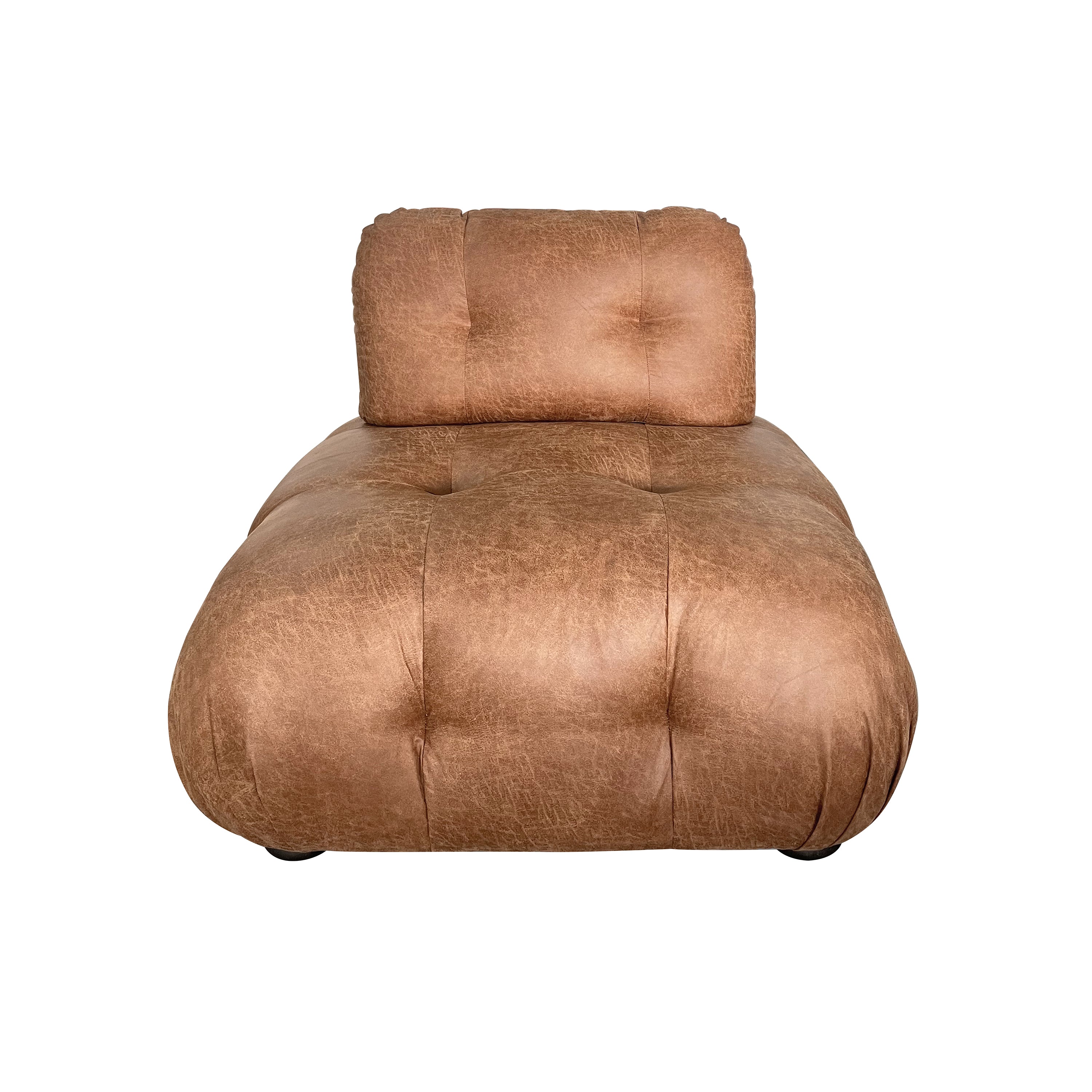 Chloe Chair Cognac Calico