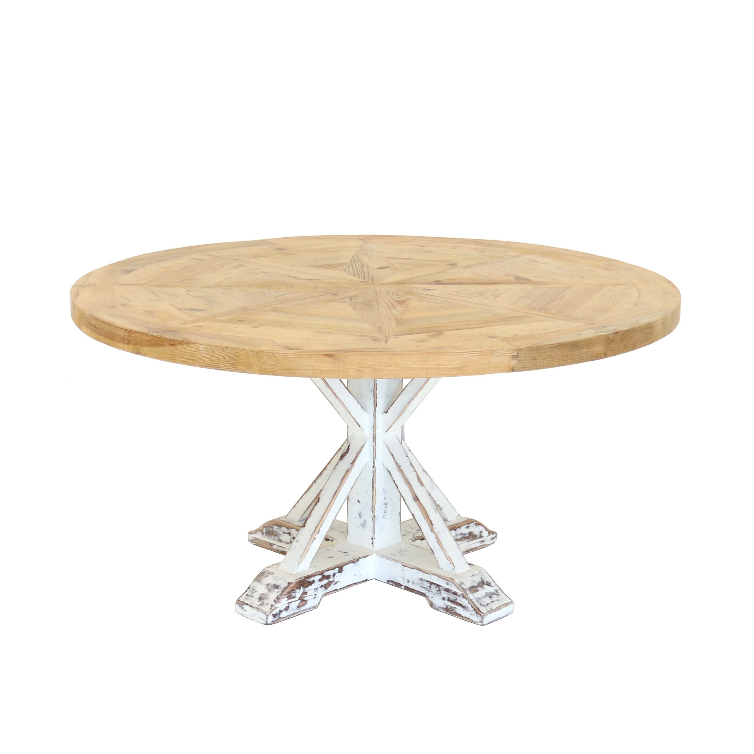 White Base Dining Table