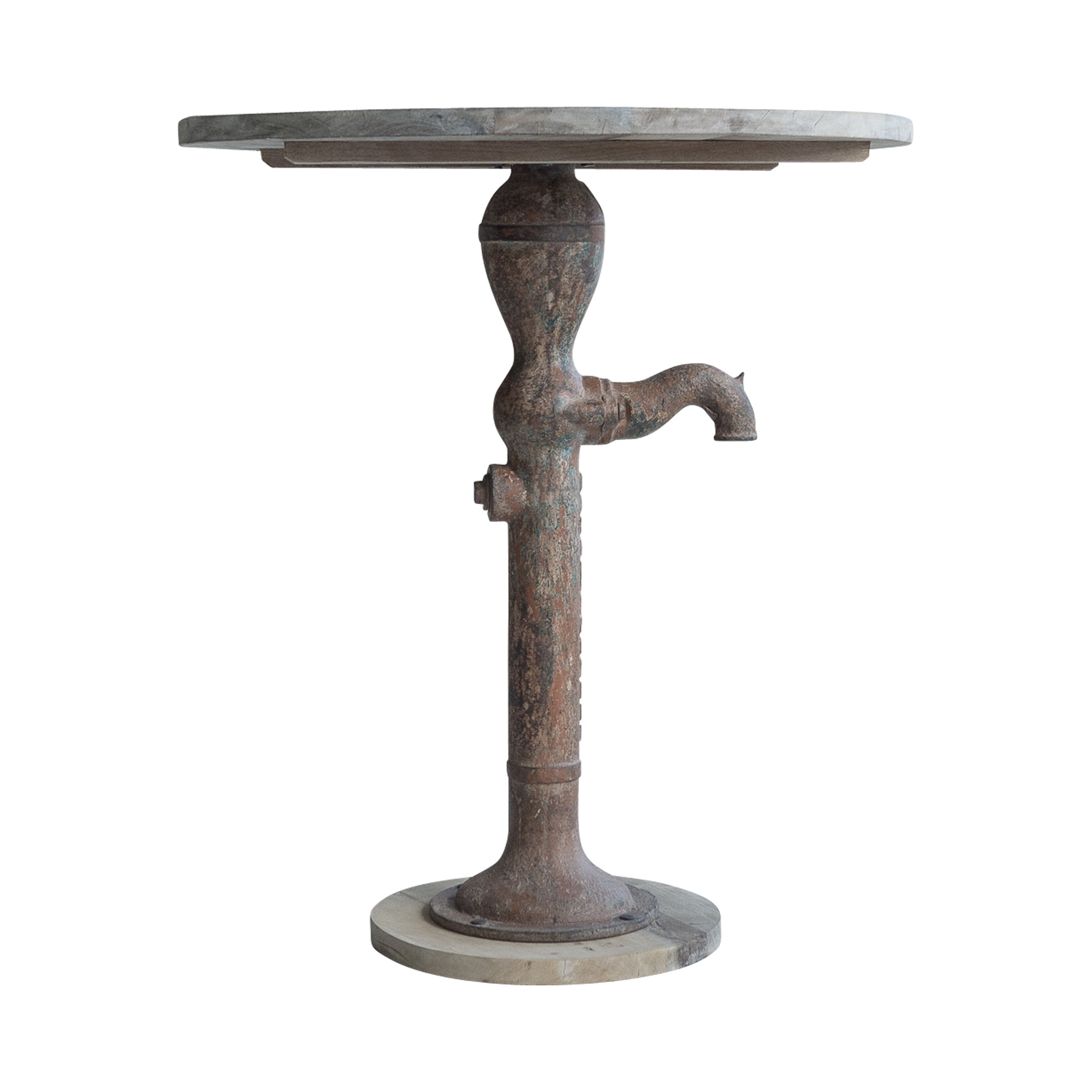 Faucet Teak Bar Table